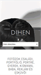 Mobile Screenshot of dihen-foto.hu